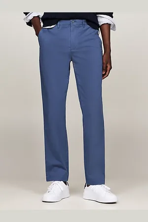 Tommy Hilfiger Denton Satin Straight Leg Chinos
