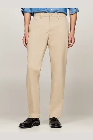 Tommy Hilfiger Denton Satin Straight Leg Chinos