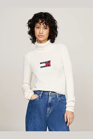 Tommy Hilfiger Roll Neck Slim Jumper with Wool