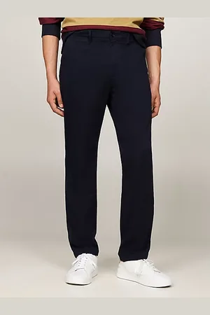 Tommy Hilfiger Denton Satin Straight Leg Chinos