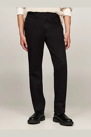 Tommy Hilfiger Denton Satin Straight Leg Chinos