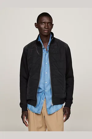 Tommy Hilfiger Mixed Texture Zip-Thru Sweatshirt
