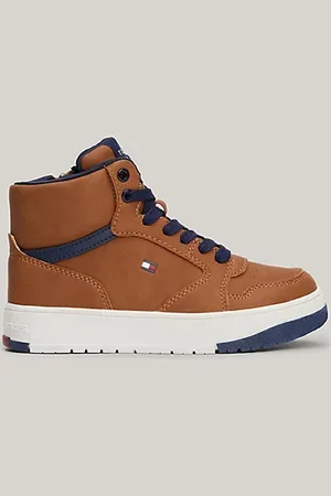 Tommy Hilfiger Mid-Top Lace-Up Trainers