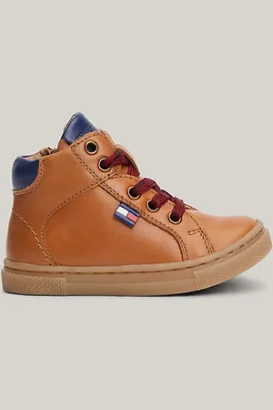 Tommy Hilfiger Leather High-Top Trainers