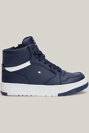 Tommy Hilfiger Mid-Top Lace-Up Trainers