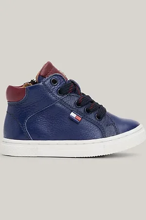 Tommy Hilfiger Leather High-Top Trainers