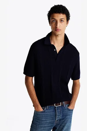Tommy Hilfiger Regular Fit Wool Blend Polo Shirt