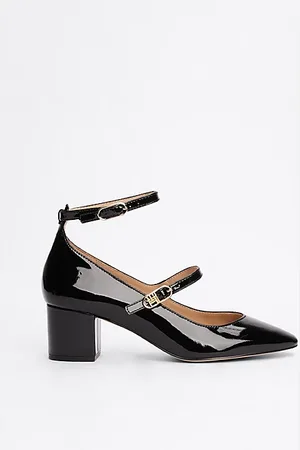 Tommy Hilfiger Double Strap Patent Leather Heels