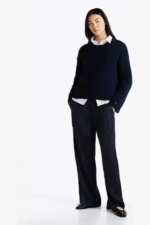Tommy Hilfiger Relaxed Fit Metallic Stripe Trousers