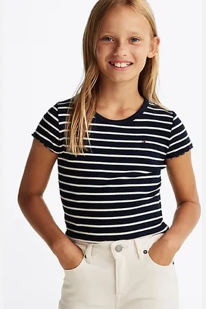 Tommy Hilfiger Ribbed Stripe Extra Slim T-Shirt
