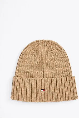 Tommy Hilfiger Hilfiger Flag Beanie with Cashmere