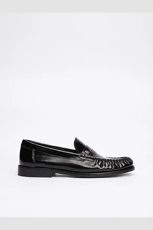 Tommy Hilfiger TH Monogram Leather Loafers