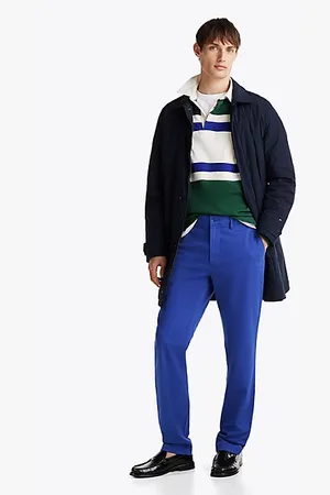 Tommy Hilfiger Denton Satin Straight Leg Chinos
