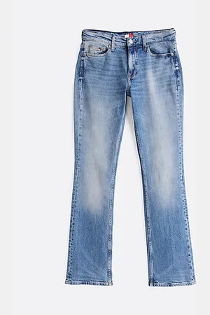 Tommy Hilfiger Maddie Whiskered Mid Rise Bootcut Jeans