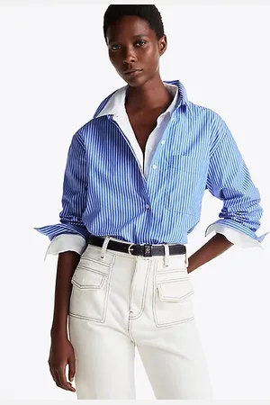 Tommy Hilfiger Oversized Fit Stripe Shirt