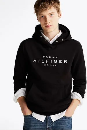 Tommy Hilfiger Snap-Button Logo Hoody