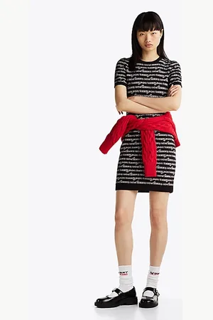 Tommy Hilfiger Print Mini Jumper Dress