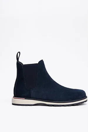 Tommy Hilfiger Suede Cleat Chelsea Boots