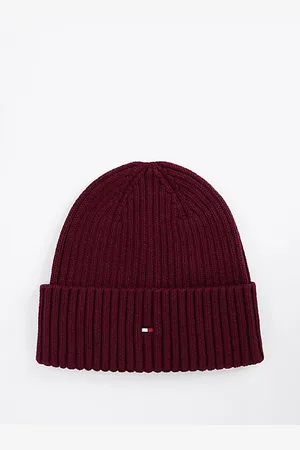Tommy Hilfiger Hilfiger Flag Beanie with Cashmere