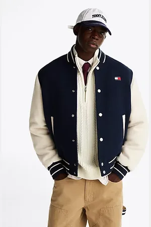 Tommy Hilfiger Relaxed Varsity Jacket With Wool