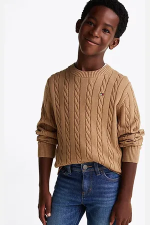 Tommy Hilfiger Cable Knit Crew Neck Jumper