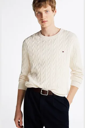 Tommy Hilfiger Cable Knit Crew Neck Jumper