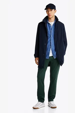 Tommy Hilfiger Denton Satin Straight Leg Chinos
