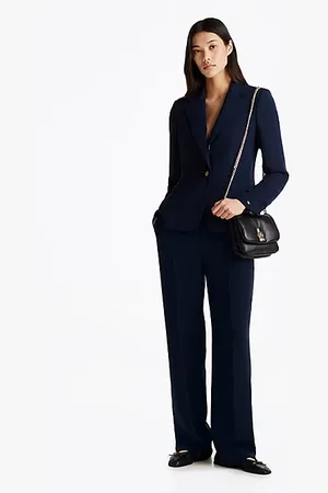 Tommy Hilfiger Crepe Relaxed Straight Leg Trousers