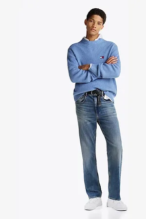 Tommy Hilfiger Whiskered Regular Straight Leg Jeans