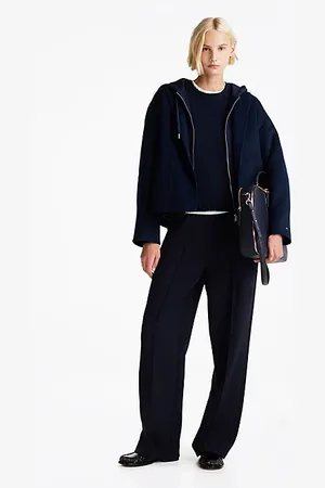 Tommy Hilfiger Seam Detail Relaxed Straight Leg Trousers