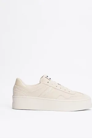 Tommy Hilfiger The Greenwich Suede Platform Trainers