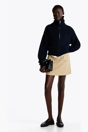 Tommy Hilfiger Button Pocket Mini Skirt