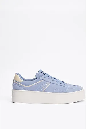 Tommy Hilfiger The Greenwich Suede Platform Trainers