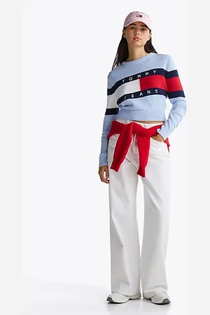 Tommy Hilfiger Claire High Rise Wide Leg Jeans