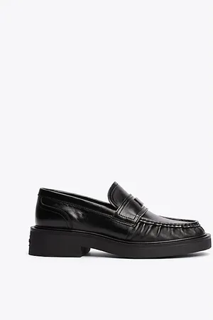 Tommy Hilfiger Leather Chunky Sole Loafers