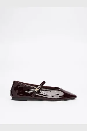 Tommy Hilfiger Patent Leather Mary Jane Ballerinas