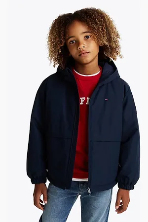 Tommy Hilfiger Colour-Blocked Padded Hooded Jacket