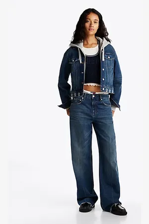 Tommy Hilfiger Mia Mid Rise Relaxed Straight Jeans