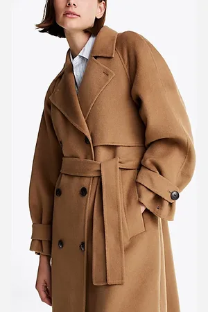 Tommy Hilfiger Double Breasted Oversized Trench Coat