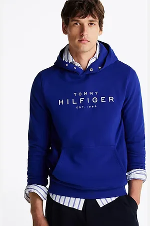 Tommy Hilfiger Snap-Button Logo Hoody