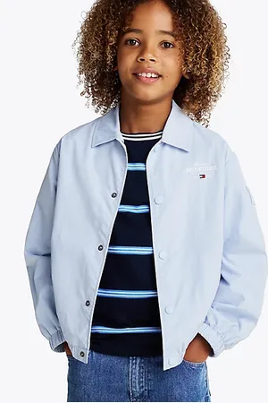 Tommy Hilfiger Logo Embroidery Coach Jacket