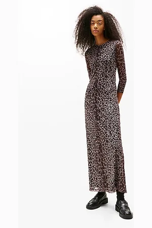 Tommy Hilfiger Print Mesh Maxi Dress