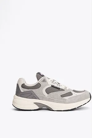 Tommy Hilfiger Suede Colour-Blocked Trainers