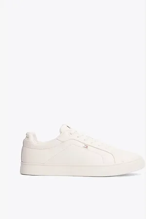 Tommy Hilfiger Leather Flag Court Trainers
