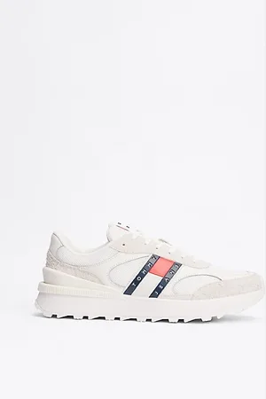 Tommy Hilfiger Suede Mixed Texture Cleat Trainers