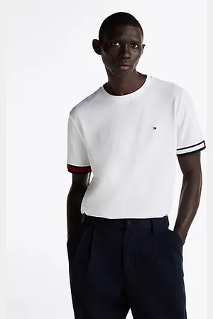 Tommy Hilfiger Global Stripe Cuffs T-Shirt