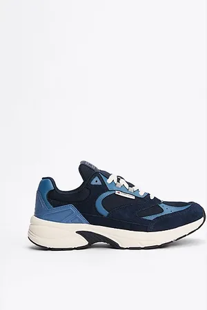 Tommy Hilfiger Suede Colour-Blocked Trainers