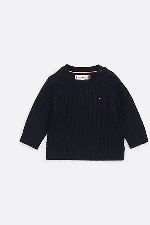 Tommy Hilfiger Rib-Knit Crew Neck Jumper