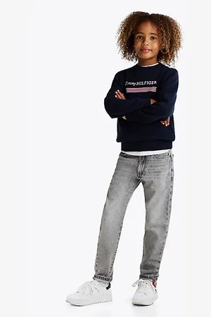 Tommy Hilfiger Faded Straight Leg Jeans