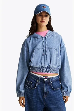 Tommy Hilfiger Denim Cropped Hoody